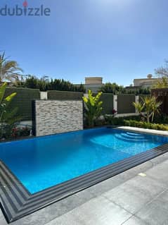 أرقى فيلات بالم هيلز للإيجار مفروشة بالكامل على أعلى مستوى Villa for rent in Palm Hills New Cairo fully furnished to the highest levels