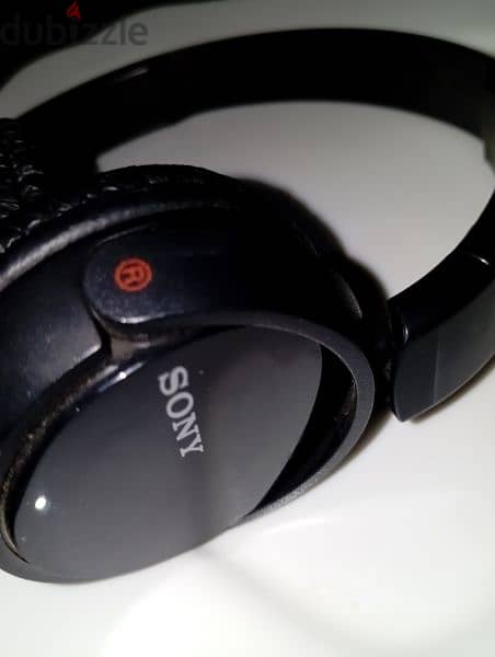 Sony stereo headphones zx100 black used 1