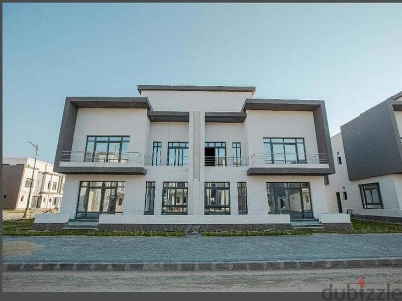 Finished villa in Zahya, New Mansoura, less than its price zahya فيلا من المالك 400م بفيو مفتوح علي البحر 2
