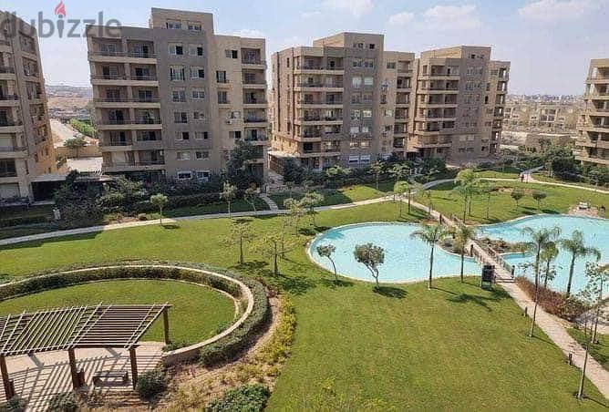 Apartments 163 M for sale in New Cairo The Square  compound view pocket garden 3