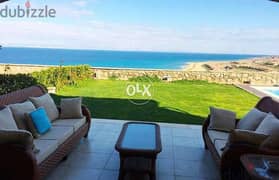 I own a fully finished 3-bedroom chalet, first row, overlooking the Lagoon in Ain Sokhna