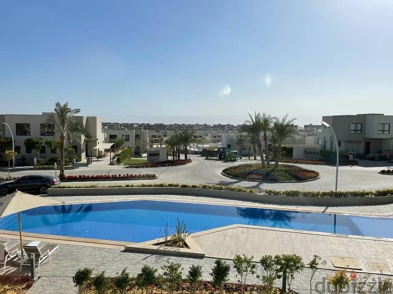 Townhouse villa for sale in Azha North Coast, finished in installments 3