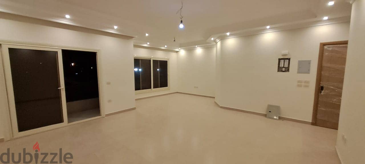 apartment 180m for rent administrative or residential in north investors new cairo 1