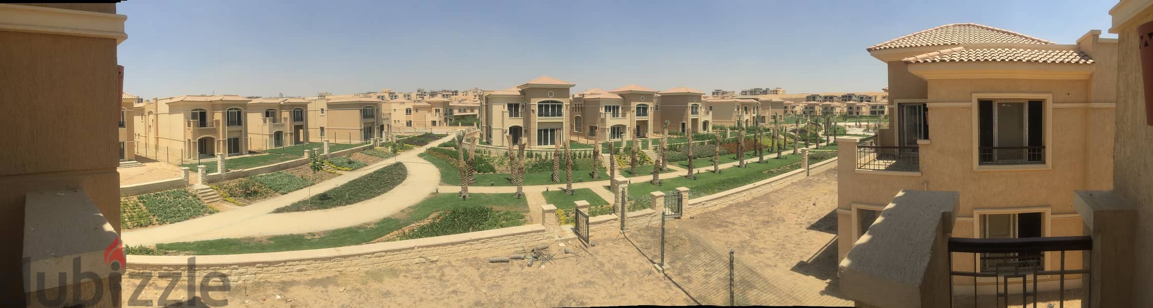 Twin house villa for sale, ready for inspection, in Stone Park, New Cairo, in front of Cairo Festival 8