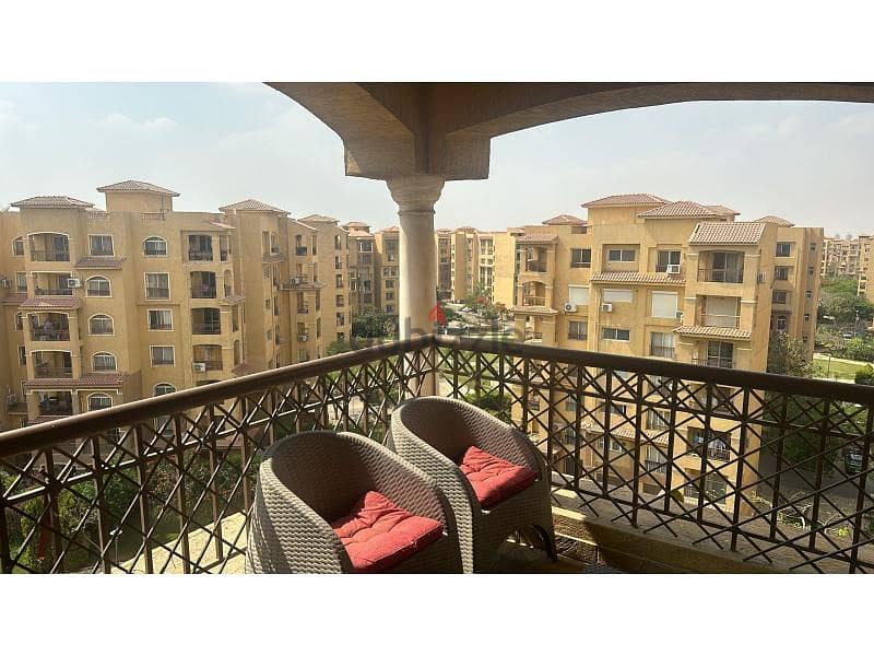 شقة تشطيب كامل فيو لاندسكيب في مدينتي القاهرة الجديدة 1