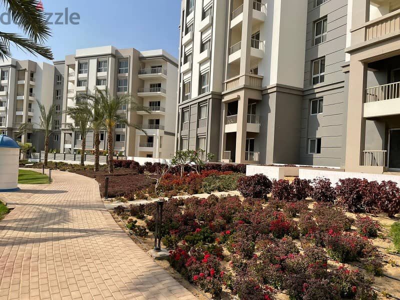 The lowest price for an apartment 191 view landscape in compound hyde park with down payment and installments till 7 years 2