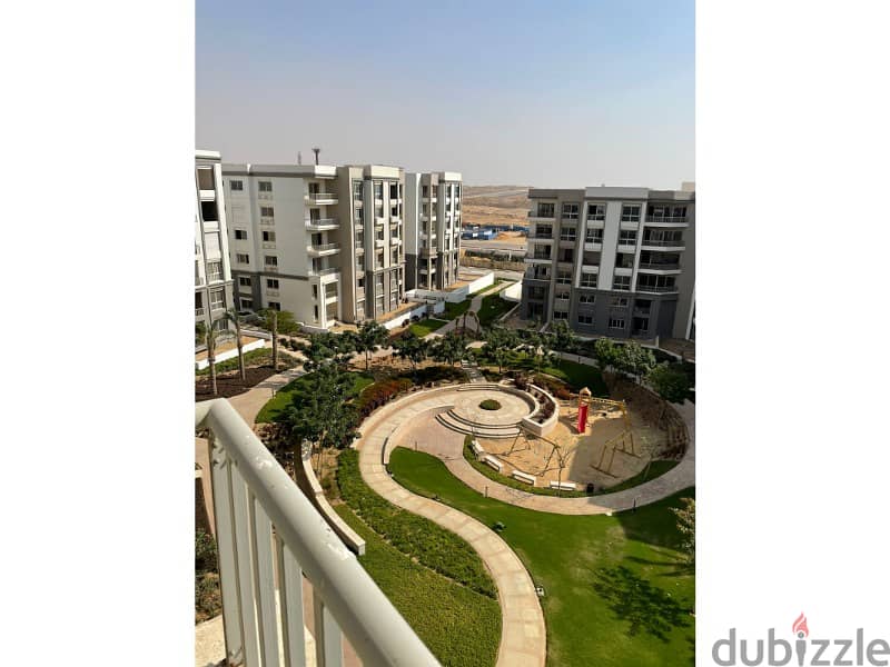 The lowest price for an apartment 191 view landscape in compound hyde park with down payment and installments till 7 years 5