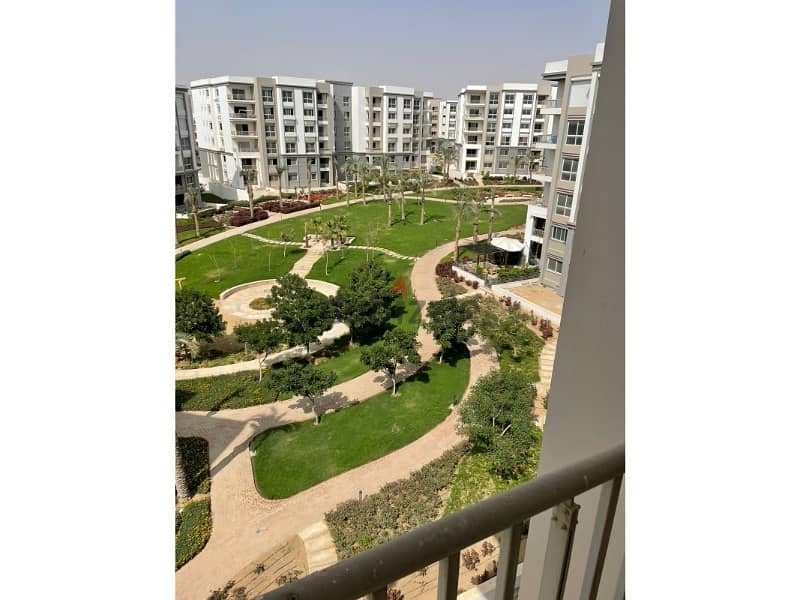 The lowest price for an apartment 191 view landscape in compound hyde park with down payment and installments till 7 years 8