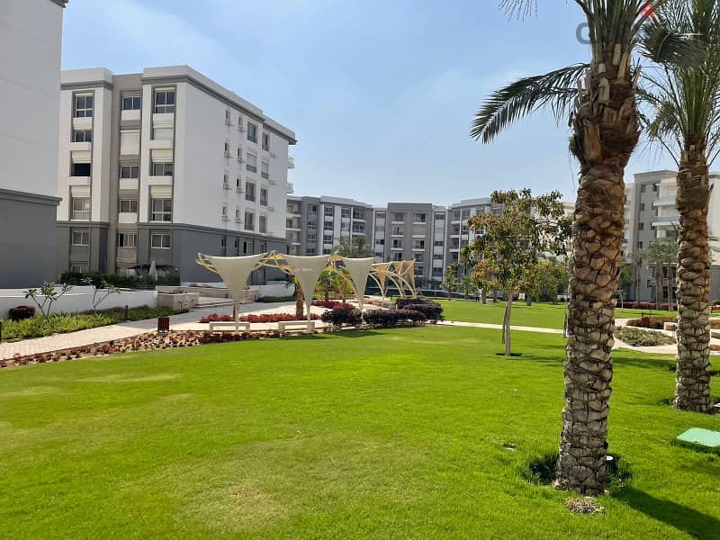 The lowest price for an apartment 191 view landscape in compound hyde park with down payment and installments till 7 years 12