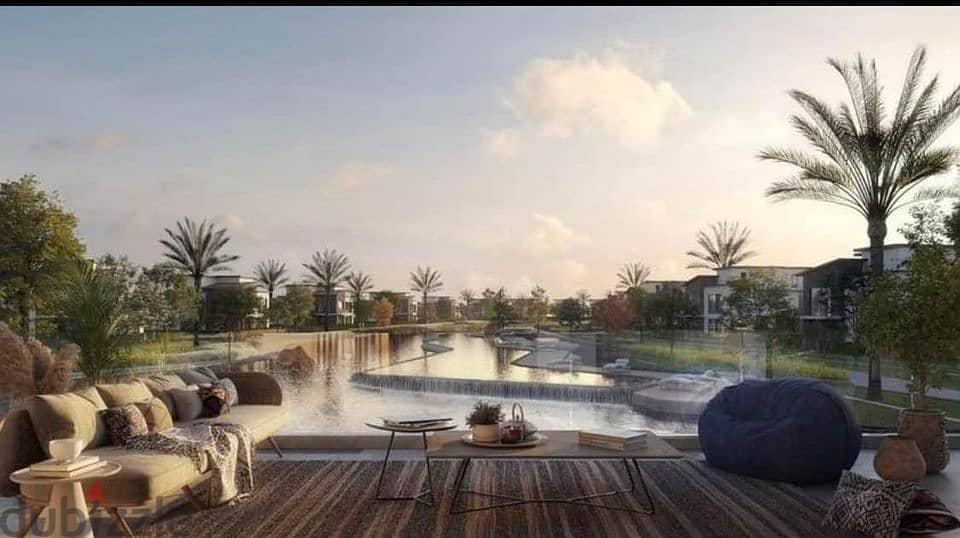 170 sqm apartment for sale with a wonderful view of the landscape in the Creek Town Direct Compound on Suez Road, New Cairo, CREK TOWN, 10% down payme 12