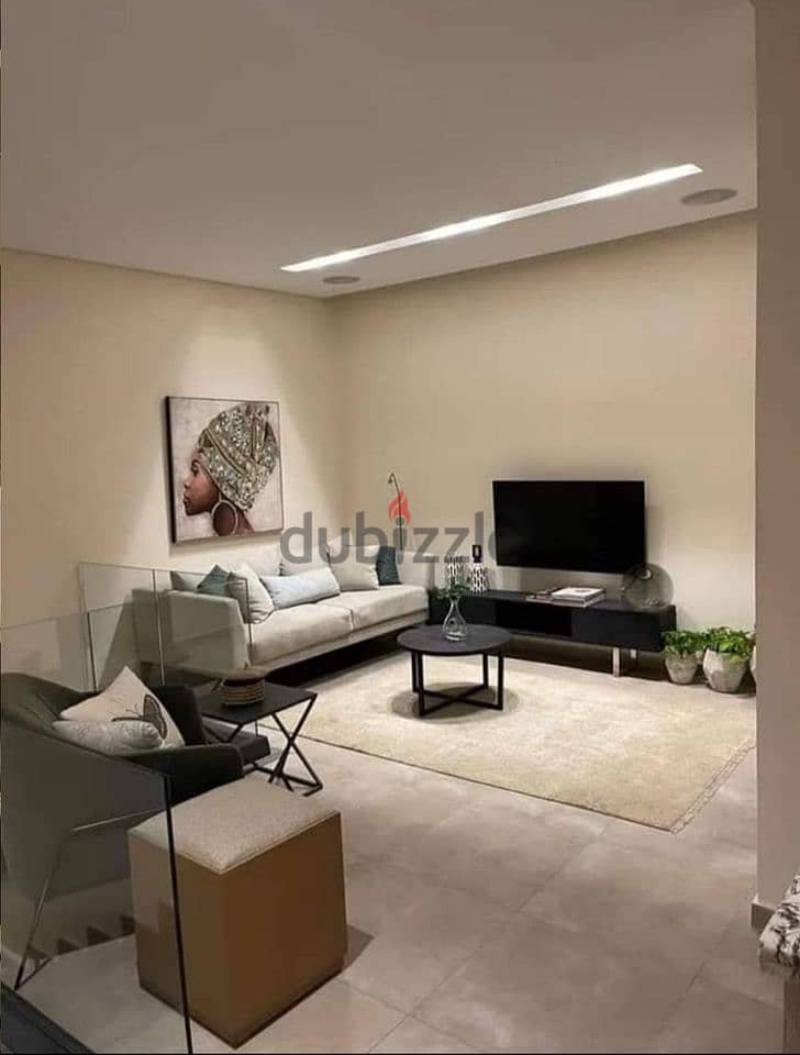 170 sqm apartment for sale with a wonderful view of the landscape in the Creek Town Direct Compound on Suez Road, New Cairo, CREK TOWN, 10% down payme 13