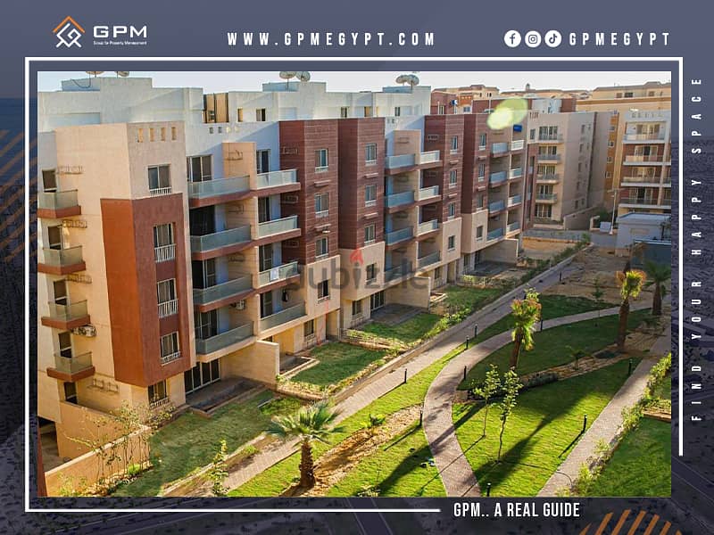 Hot deal! Apartment 225m for sale in Compound Promenade New Cairo ready to move شقة للبيع في بروميناد التجمع الخامس 2