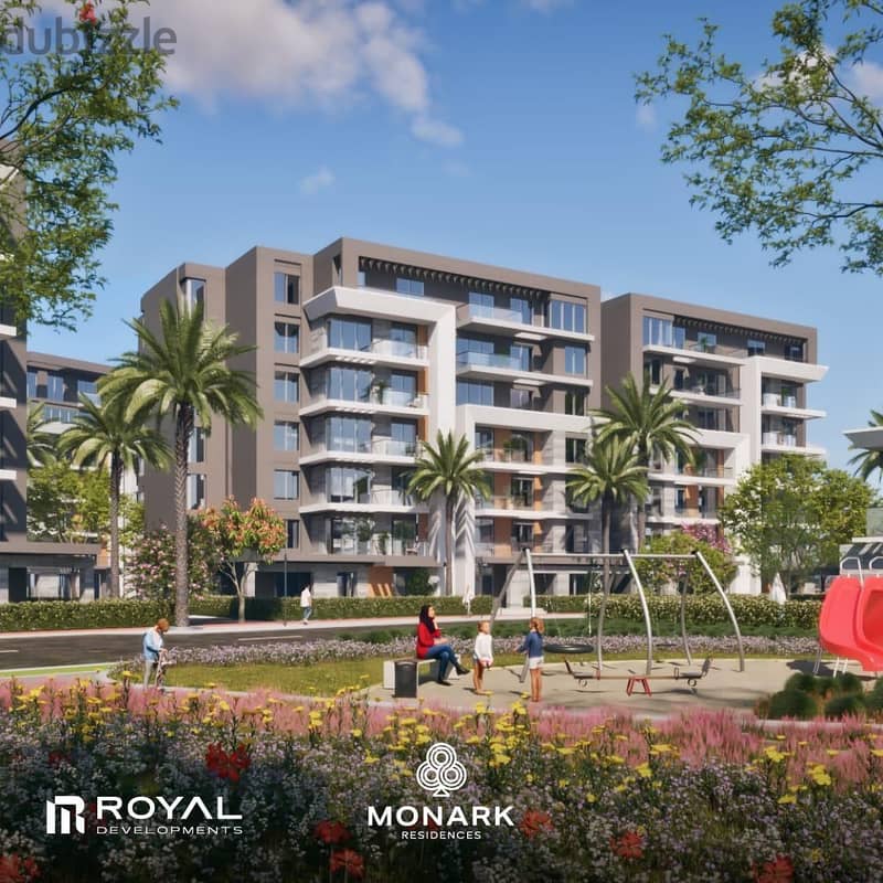 Apartment for sale in Monark Mostakbal City View Garden, with installments up to 8 years 1