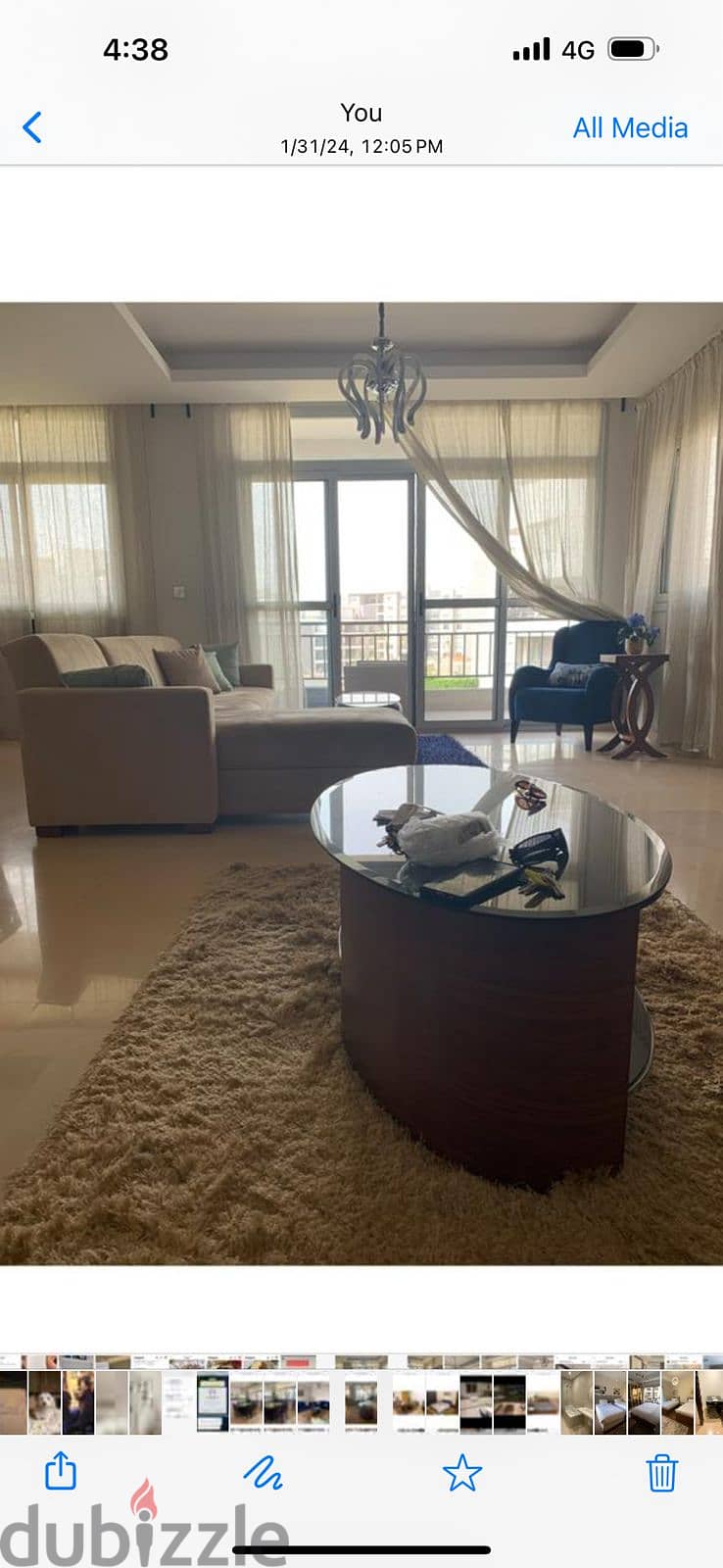 Furnished Apartment Prime Location in Compound CFC 1