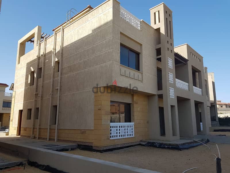 Twin House for sale at compound Green 4 , Sheikh zayed 2