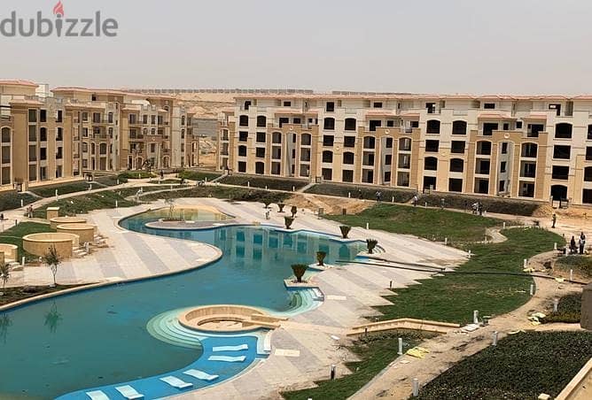 شقة للبيع في اميز موقع بالقاهرة الجديدة التجمع الخامس على اكبر حديقة داخل المشروع 6