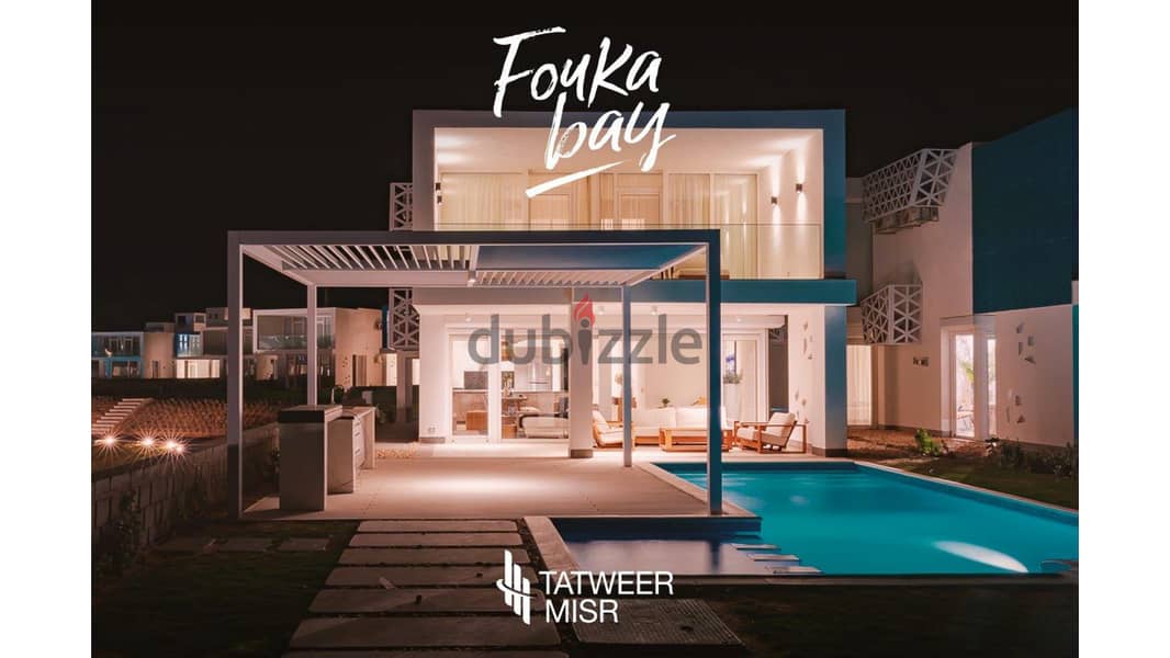 Chalet for sale, finished, for sale in the coast, with a 5% down payment and installments over 8 years, in Fouka Bay, Ras El Hekma 1