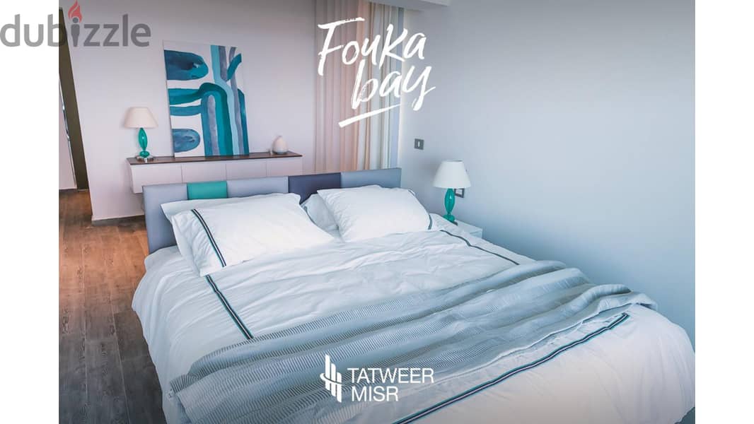 Chalet for sale, finished, for sale in the coast, with a 5% down payment and installments over 8 years, in Fouka Bay, Ras El Hekma 23