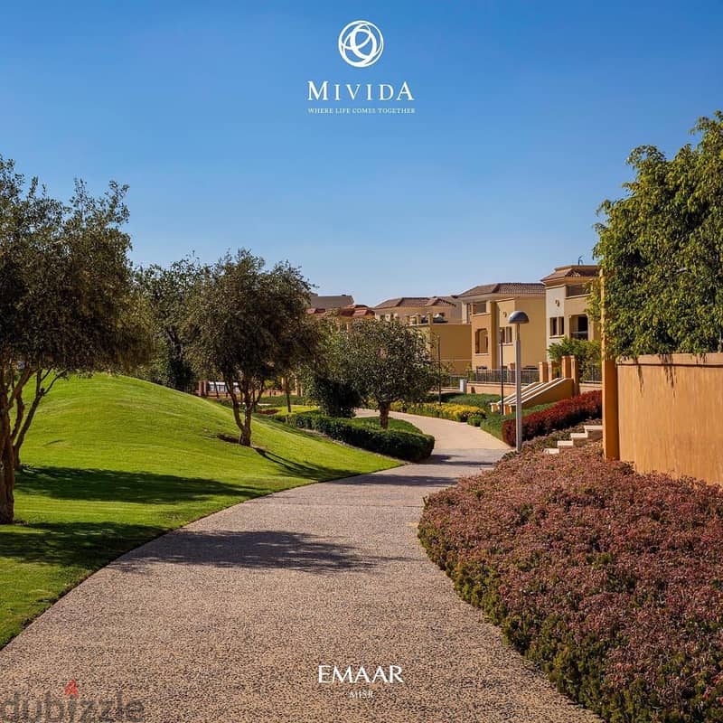 Twin house 190M super lux finishing prime location Mivida Emaar ميفيدا اعمار 2
