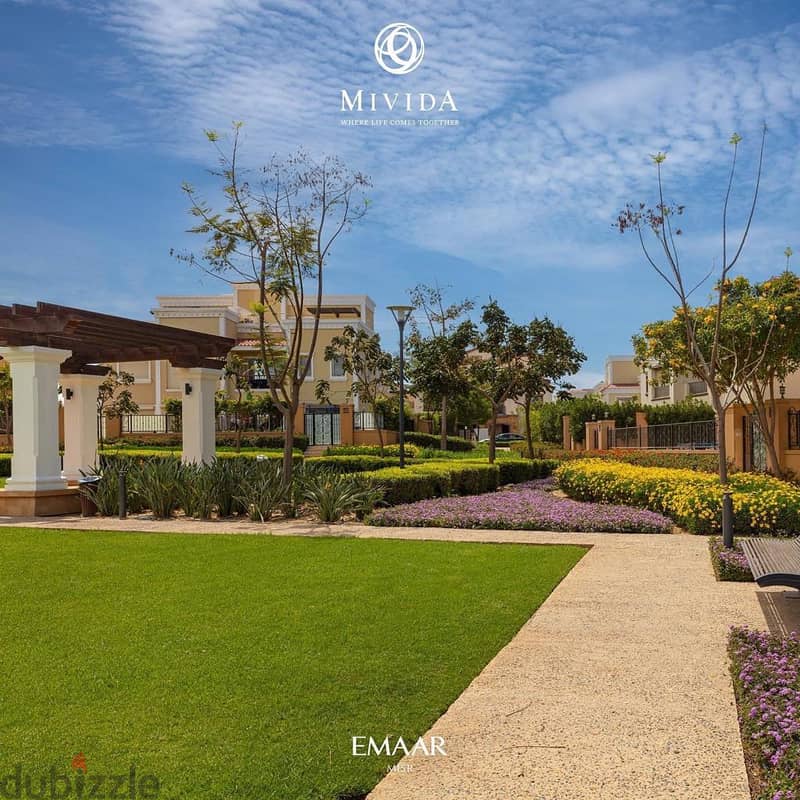 Twin house 190M super lux finishing prime location Mivida Emaar ميفيدا اعمار 3