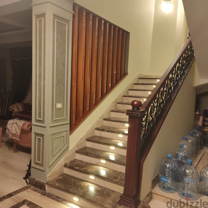 Villa in Fountain Park Compound in the Golden Square, area of ​​890 square meters, luxurious finishing, with a swimming pool, ready to move 6