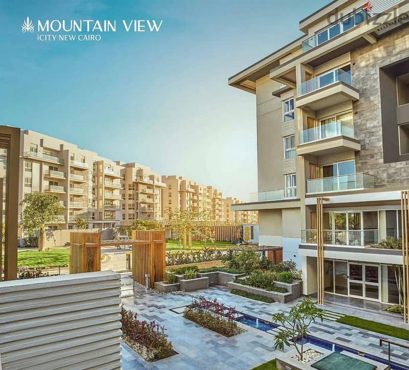 Apartment 235M facing north view club park Mountain view icity ماونتن فيو اى سيتي 6
