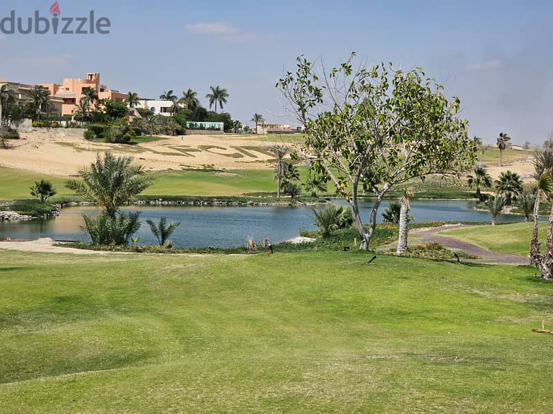 Apartment with garden, 150 sqm, corner with a direct view on the golf course, with a down payment of only 1,824,000 and immediate delivery in Obour Ci 0