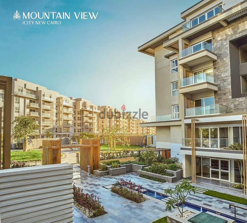 With installments Apartment 165M lowest down payment ready to move Mountain view icity ماونتن فيو اى سيتي 9