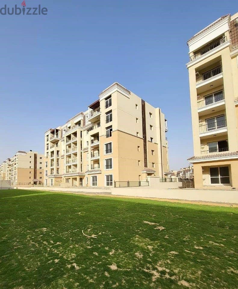 apartment3 rooms for sale in Sarai, New Cairo, next to Madinaty, at the entrance to Mostakbal City, in installments over 8 years 41%cash discount 6