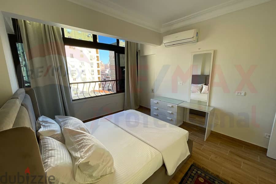 Furnished apartment for rent, 150 m, Kafr Abdo (steps from Abu Qir Street) 11