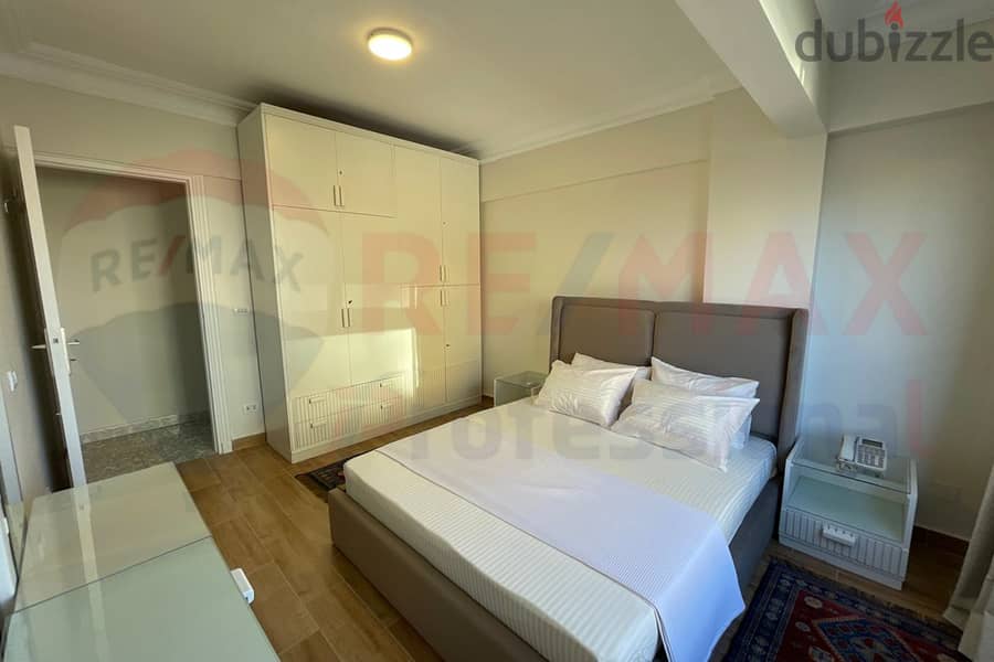 Furnished apartment for rent, 150 m, Kafr Abdo (steps from Abu Qir Street) 12