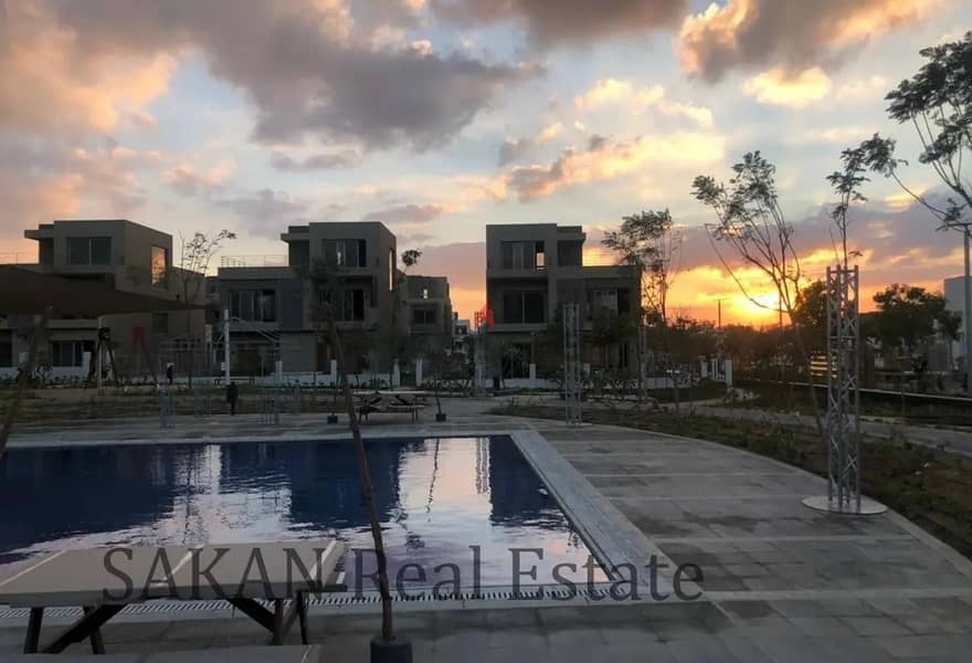 Studio 72m fully finished land scape view in Palm Hills new Cairo 4