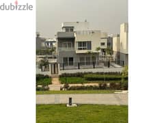 Own an amazing twin house 330m  ready to move  View landscape in compound  Hyde Park 0