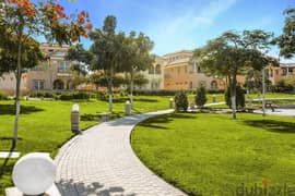 With 5% down payment, own apartment with garden 144 sqm in an already inhabited compound in the Fifth Settlement