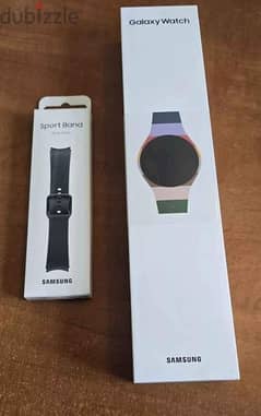 Samsung Galaxy Watch 6 40mm + sport band جالاكسي ووتش ٦