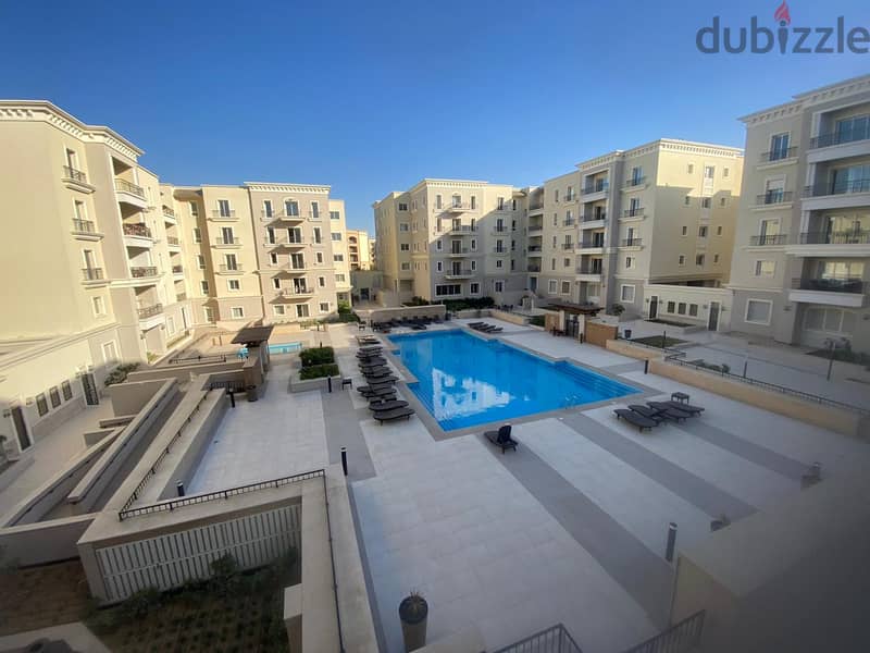 Apartment For Sale At Mivida Compound Emaar Very Prime Location Overlooking Pool ( boulevard ) 394K$ 2
