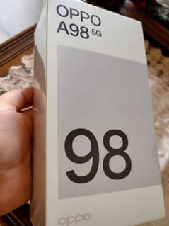 Oppo A98
Dual SIM Cool Black 8GB RAM 256GB - 5G - Middle East Version