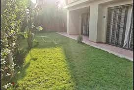ground +garden apartment for sale in new cairo ,5th settlement behind mirage city on ring road - 39% cash dicount - liveabe compound raedy to show 10