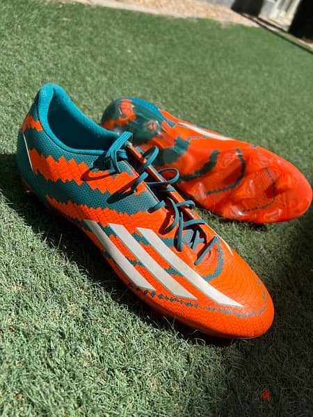 Adidas F50 Adizero Messi 10.1 FG Football Soccer Boots US 9 EU 42 2/3 4
