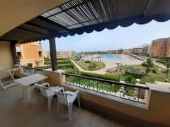 Duplex for sale, sea view, finished, with air conditioners, and immediate receipt, in Aroma Sokhna In installments