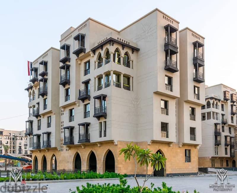 A wonderful apartment for sale in the first compound in the center of the country, immediate receipt, fully finished, with a 10% down payment 10
