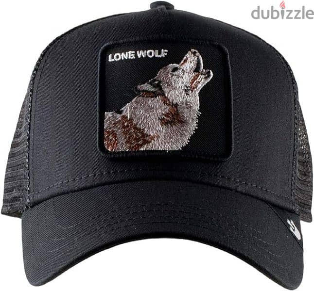 original used goorin bros black wolf hat 3