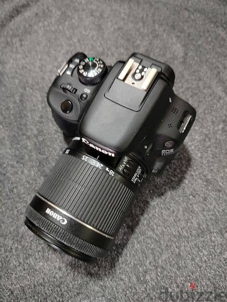 Canon 100D + Lens 18-55 STM DSLR بالكرتونة جديد 0