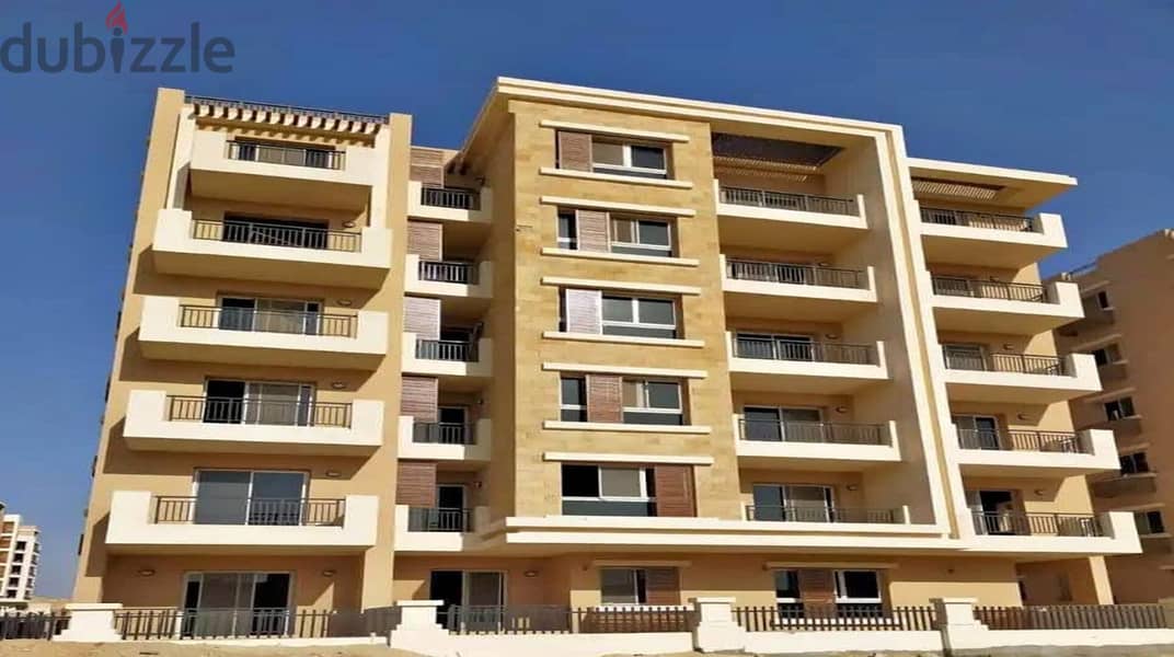 An 80-meter apartment for sale at a price lower than the resale price with a 42% discount in Sarai Compound 3