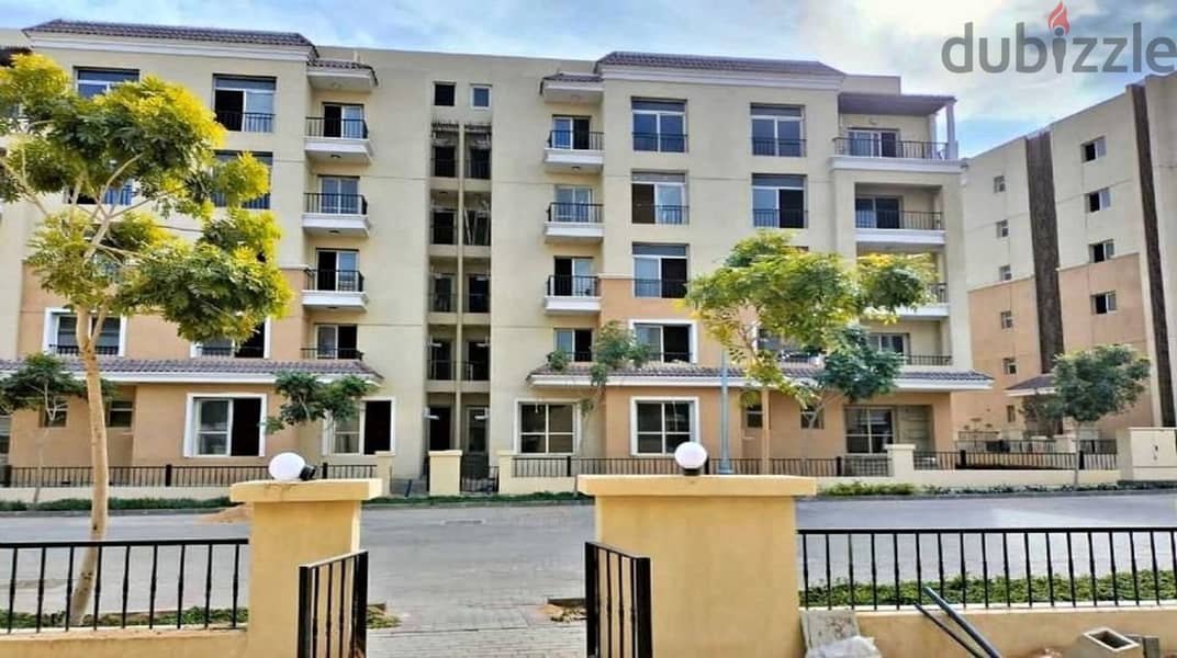 An 80-meter apartment for sale at a price lower than the resale price with a 42% discount in Sarai Compound 5