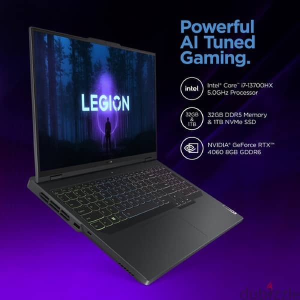 Lenovo 16" Legion Pro 5i 16IRX8 Gaming Laptop (Onyx Gray) 1