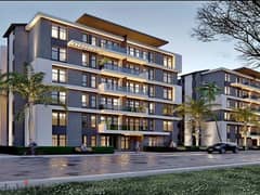 Apartment in front of Al-Rehab for sale in Creek Town Compound by Al-Qazzar Company, with a 10% down payment
