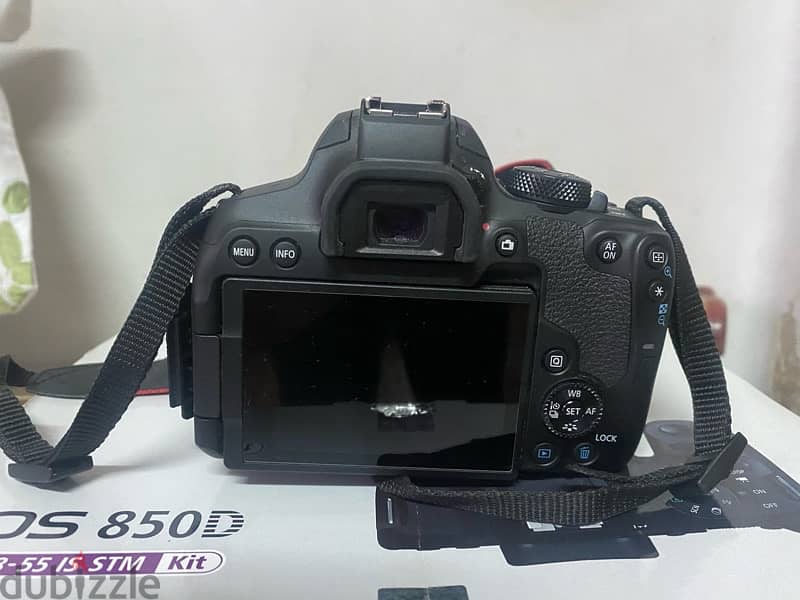 Canon 850D with 18-55mm lens 1