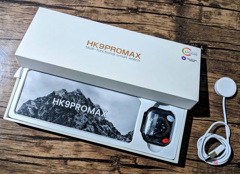 أحدث و أجدد ساعة smart ماركة HK النسخة الأحدث على الإطلاق HK 9PROMAX 2
