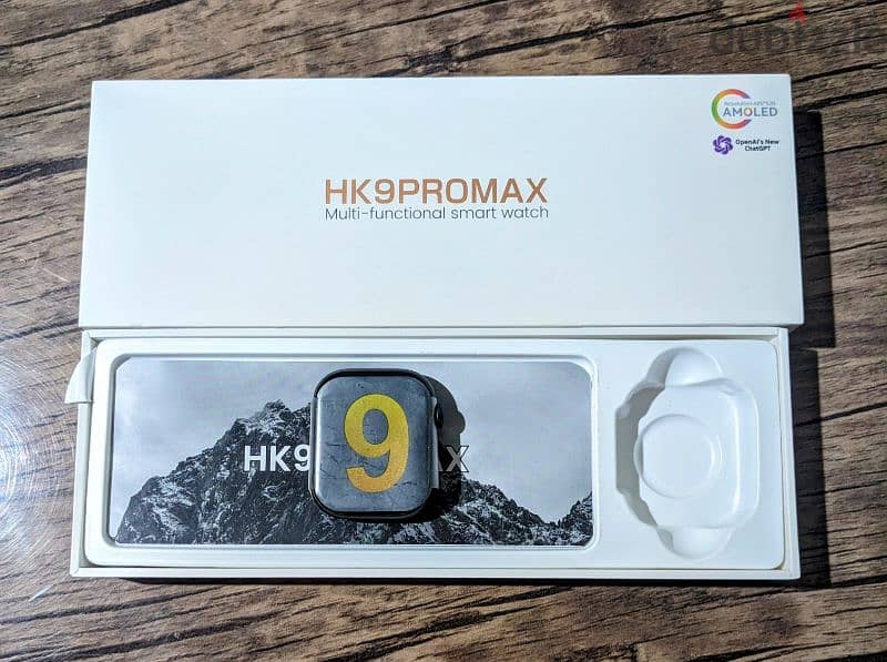 أحدث و أجدد ساعة smart ماركة HK النسخة الأحدث على الإطلاق HK 9PROMAX 4